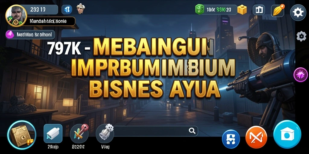 Tampilan gameplay Tycoon yang menegangkan dan strategis.