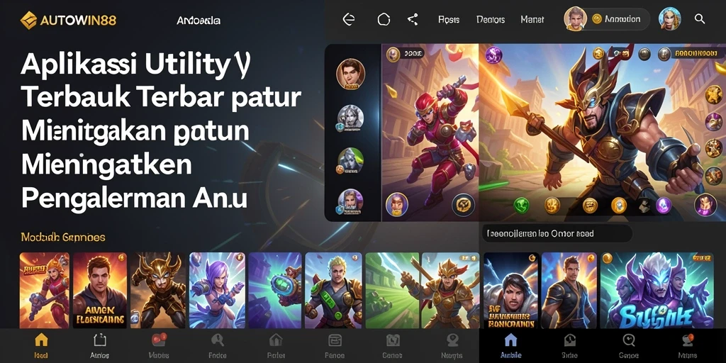 Tampilan antarmuka utama AUTOWIN88 yang menarik dan intuitif.
