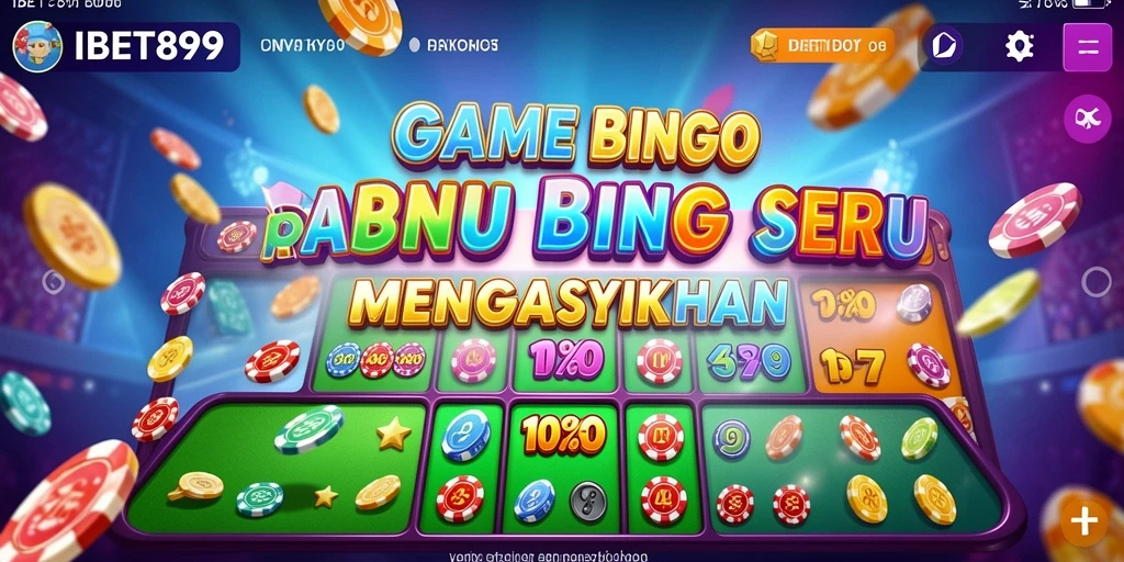 Gameplay Bingo yang seru dan penuh warna dalam IBET899.